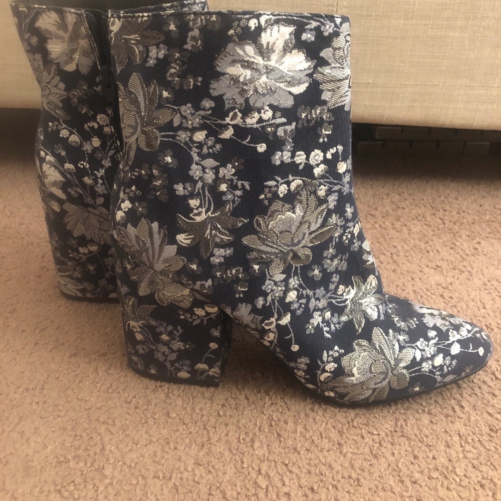 Floral Patterned Booties - Picture 2 of 2